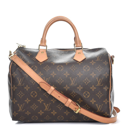 Louis Vuitton Monogram Speedy Bandouliere 30 1 of 12