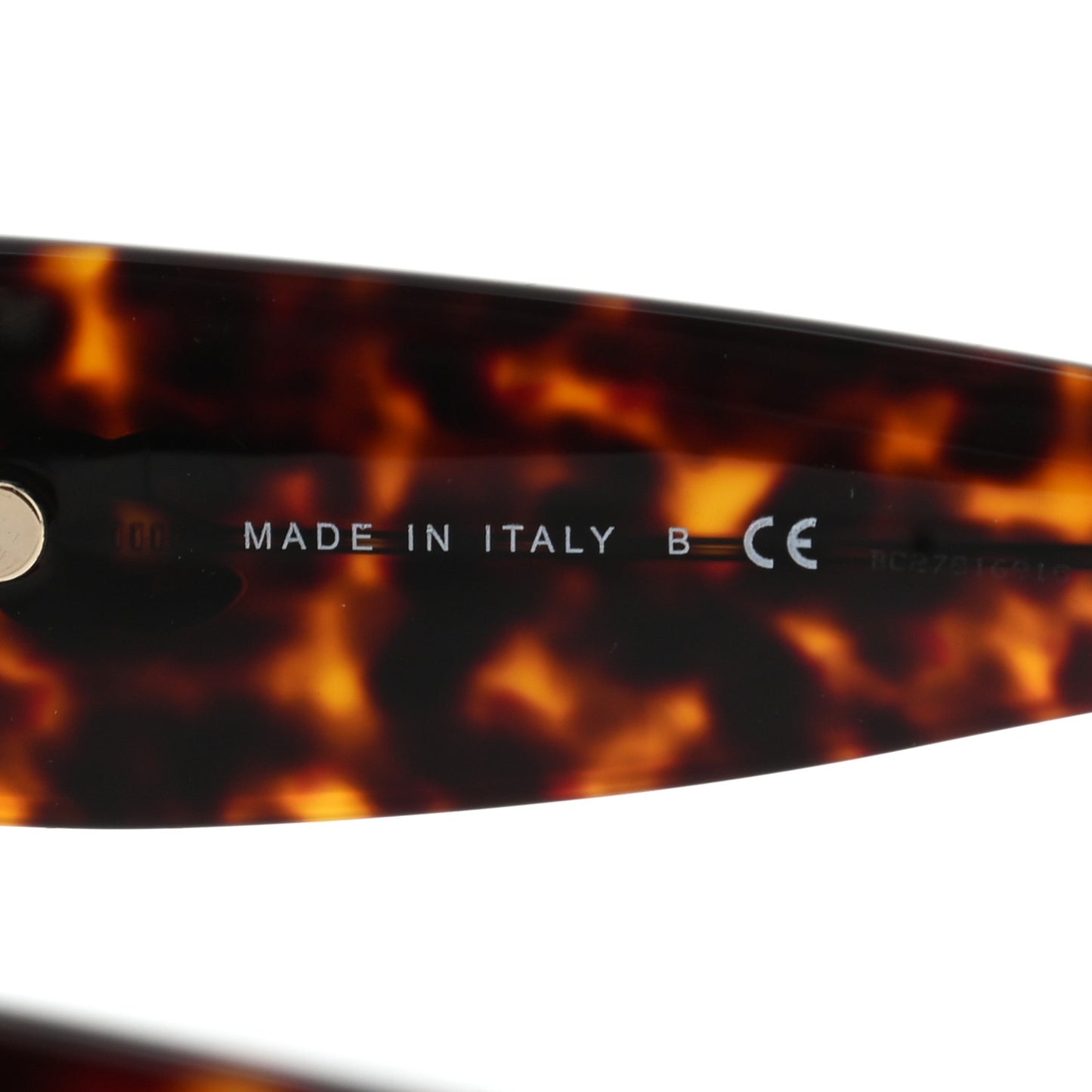 Acetate Rectangle Sunglasses 5435 Tortoise