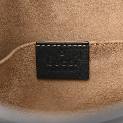 Gucci GG Supreme Monogram Small Padlock Tote Black 6 of 11