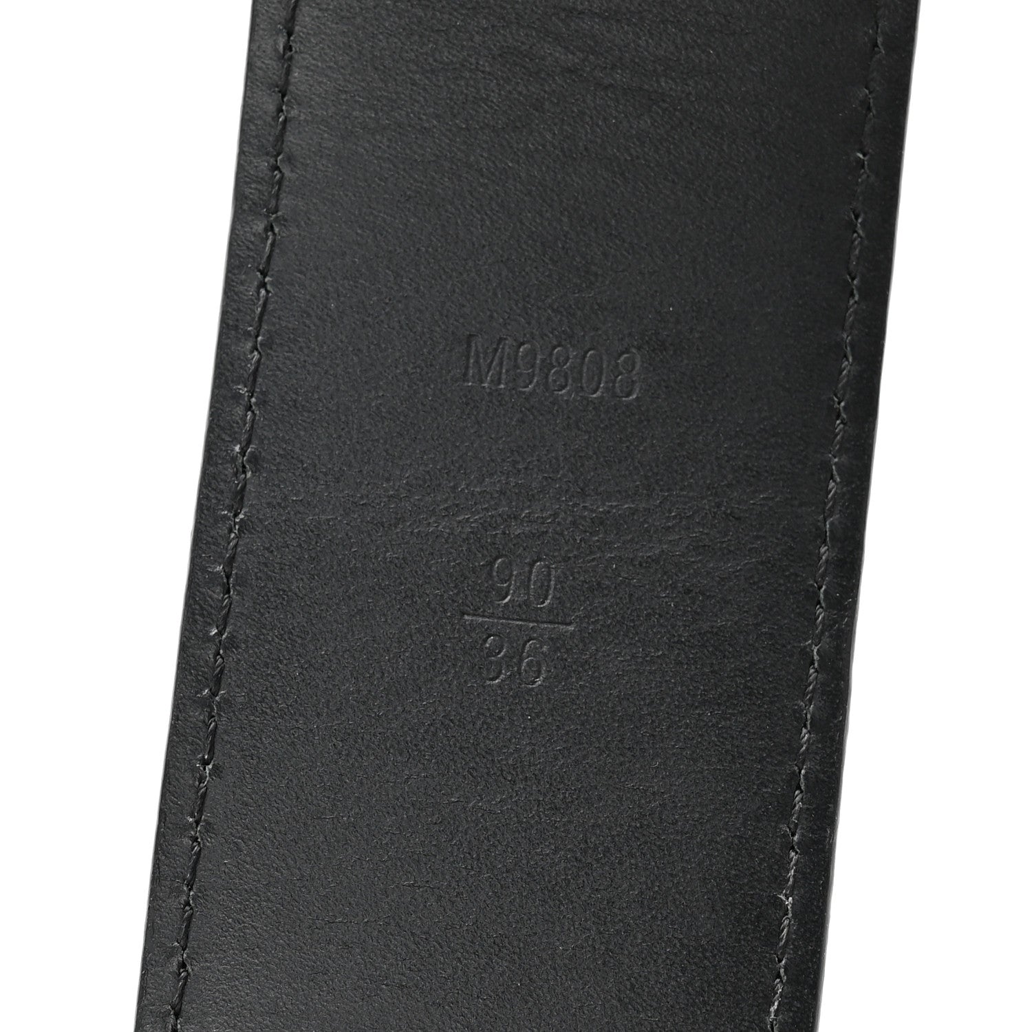 Louis Vuitton Calfskin Damier Eclipse 40mm LV Initiales Reversible 90 36 Belt 6 of 10