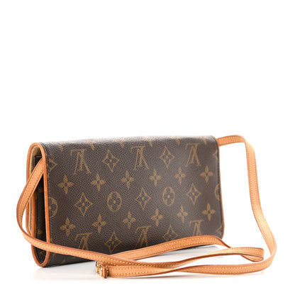 Louis Vuitton Monogram Pochette Twin GM 3 of 14