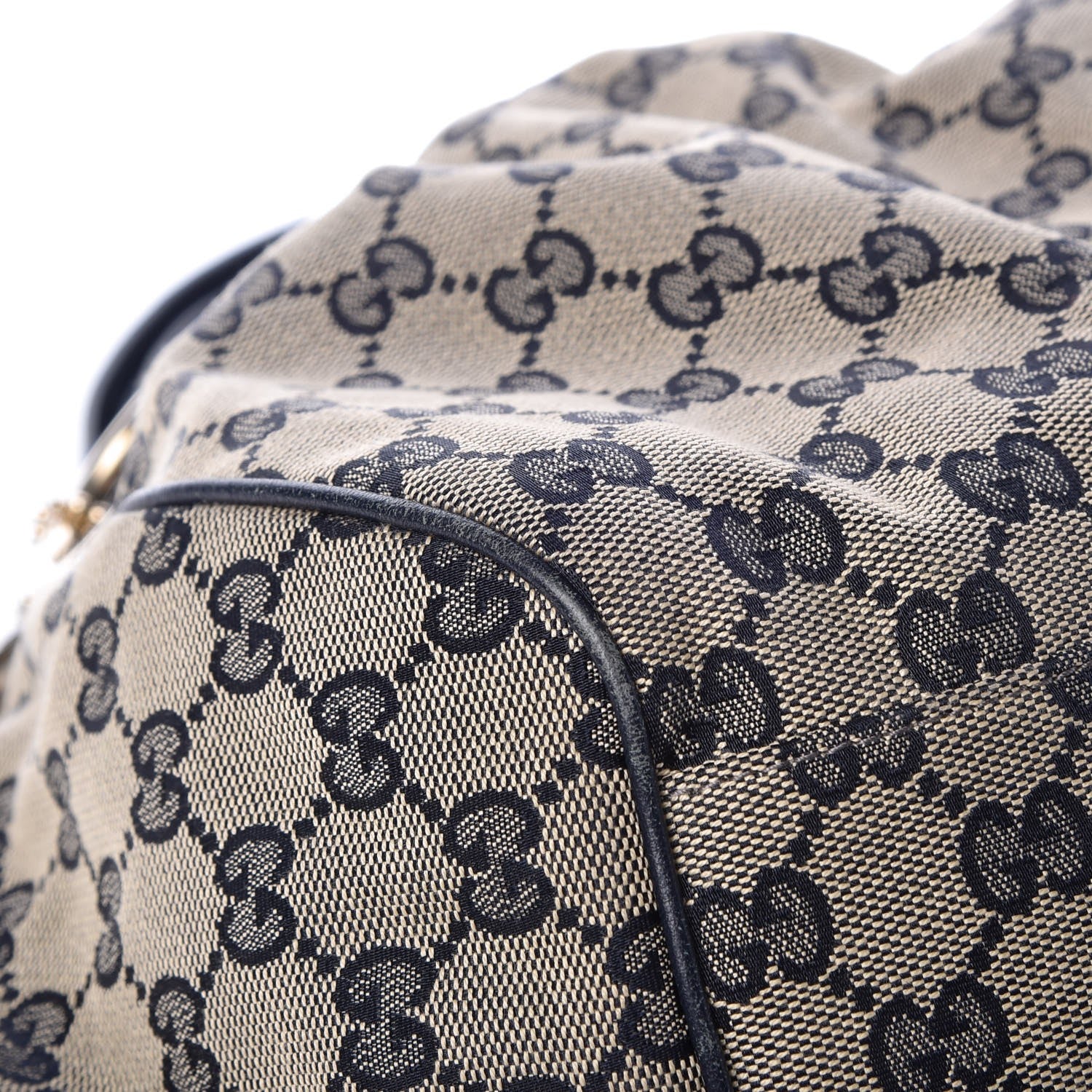 Gucci Monogram Medium Sukey Boston Bag Navy 9 of 17