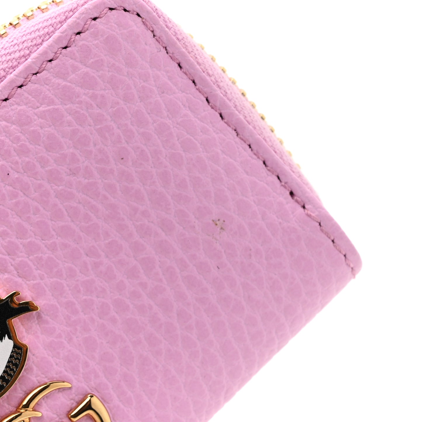 Dollar Calfskin Bosco Zip Around Key Case Malva
