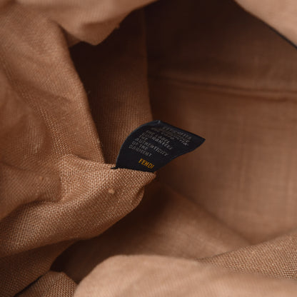 Fendi Zucca Nappa Nuvolata Vitello Tortuga Spy Tobacco Moro 9 of 18