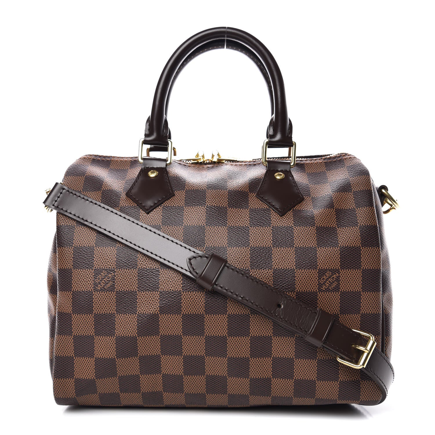 Louis Vuitton Damier Ebene Speedy Bandouliere 25 1 of 9