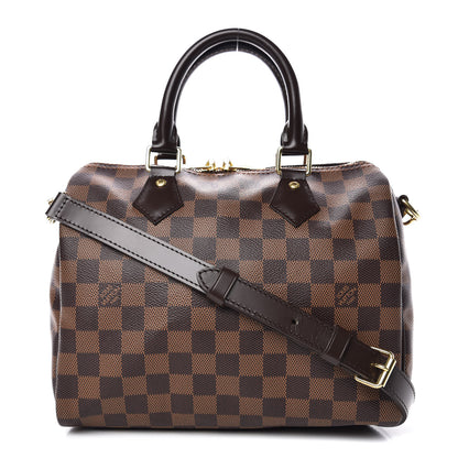 Louis Vuitton Damier Ebene Speedy Bandouliere 25 1 of 9