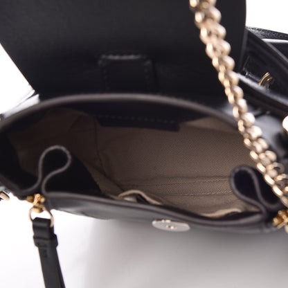 Chloe Suede Calfskin Mini Faye Backpack Black 5 of 7