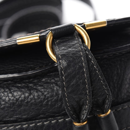 Chloe Calfskin Mini Marcie Round Crossbody Bag Black 10 of 11