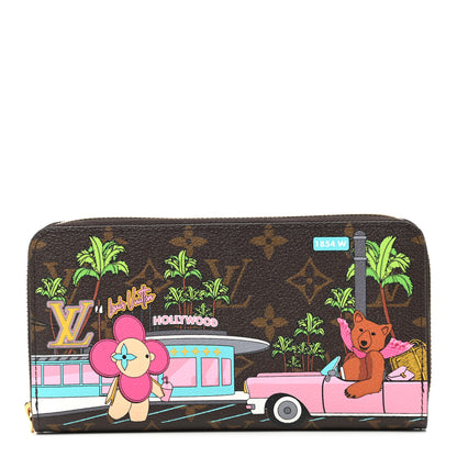 Louis Vuitton Monogram 2021 Christmas Animation Hollywood Zippy Wallet 1 of 6