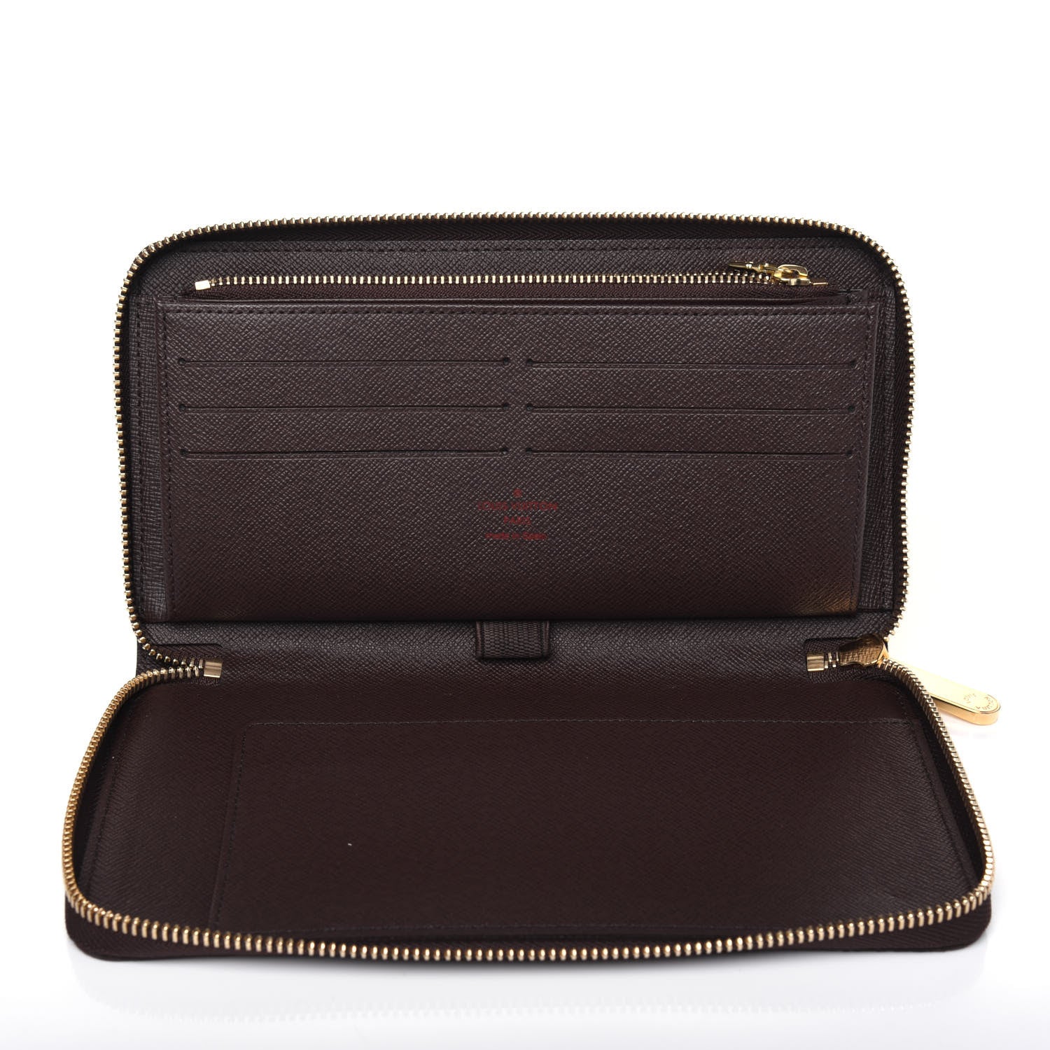 Louis Vuitton Damier Ebene Zippy Organizer Wallet 5 of 12