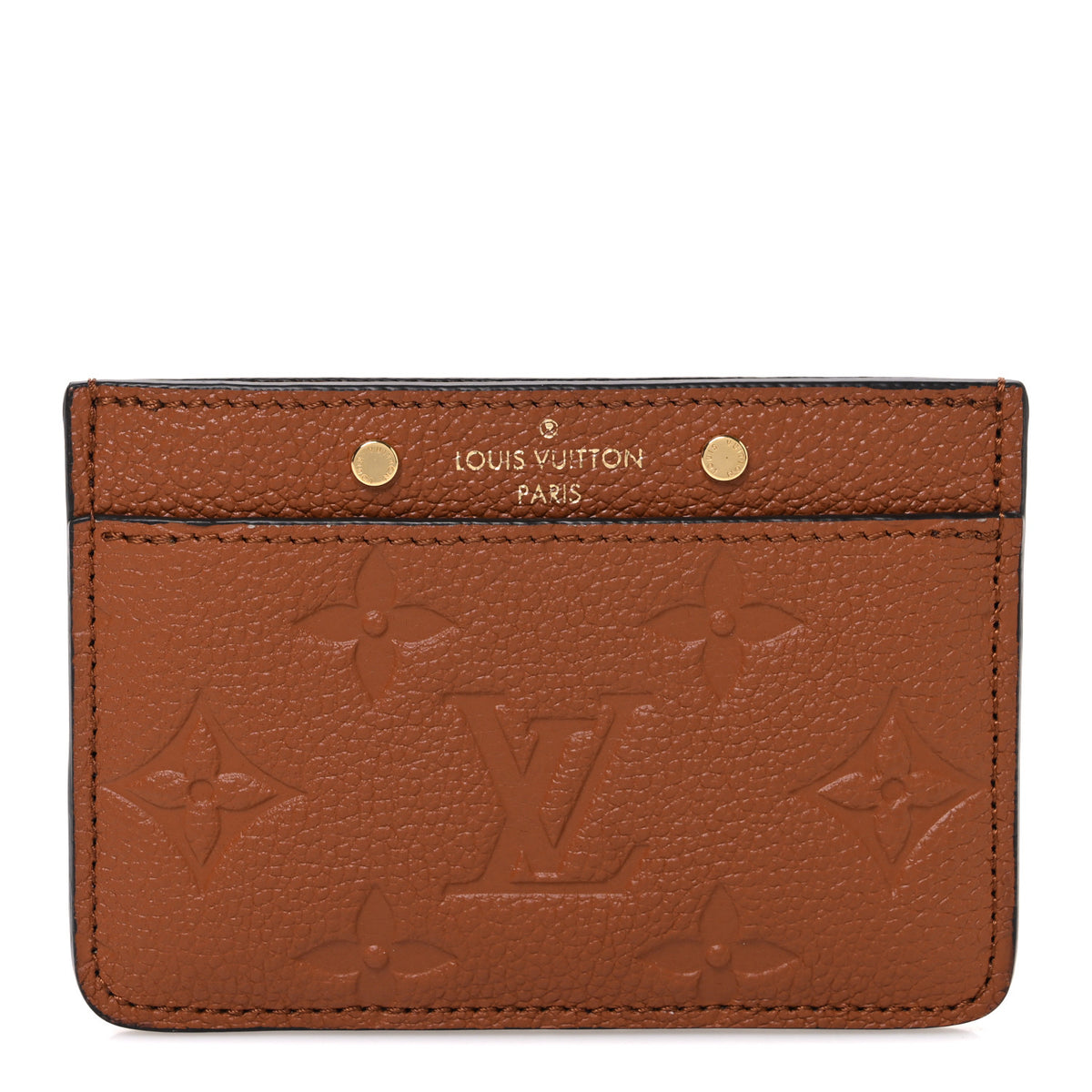 Empreinte Card Holder Cognac