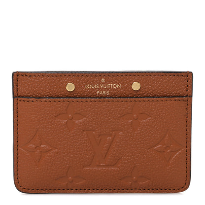 Louis Vuitton Empreinte Card Holder Cognac 1 of 7