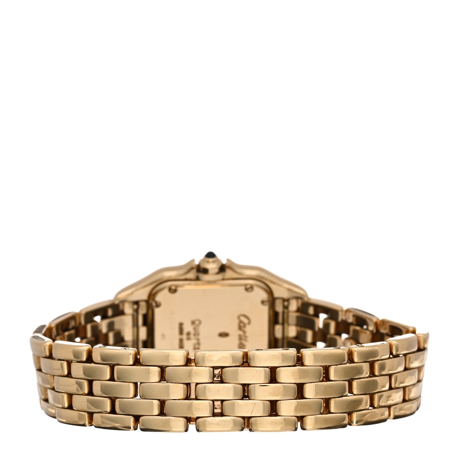 Cartier 18K Yellow Gold 22mm Panthere Quartz Watch 3 of 4
