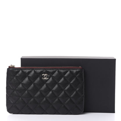 Chanel Caviar Quilted Cosmetic Case Black 8 of 8