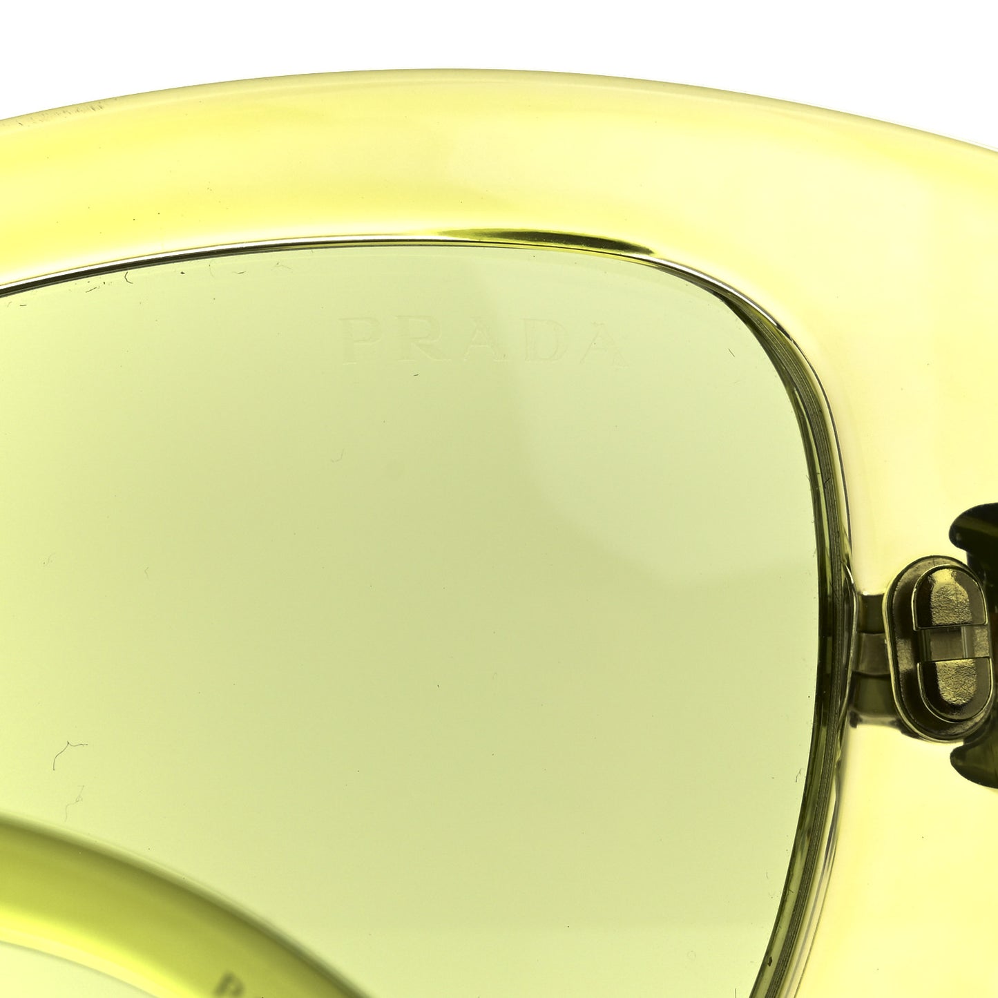 Cat Eye Sunglasses SPR 19M Transparent Green