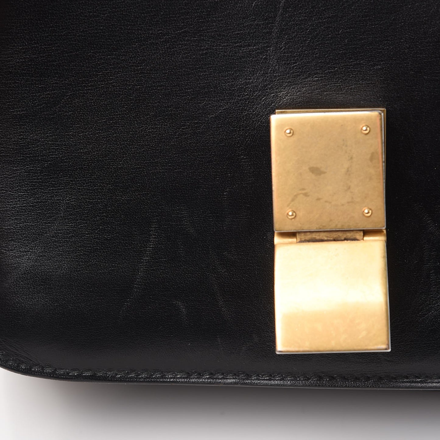 Box Calfskin Small Classic Box Flap Bag Black