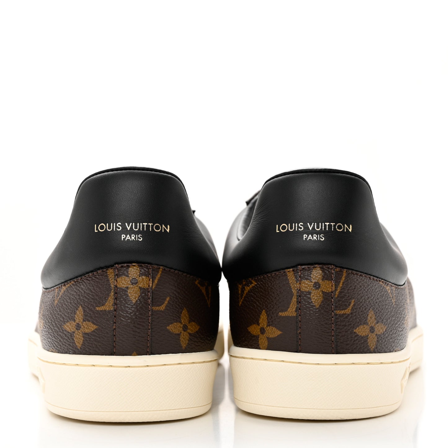 Calfskin Monogram Mens Luxembourg Sneakers 10.5