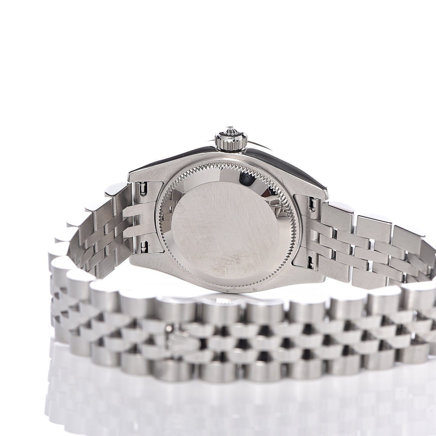 Stainless Steel 18K White Gold 26mm Oyster Perpetual Datejust Watch Silver 179174