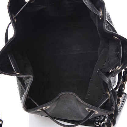 Chanel Caviar Drawstring Shoulder Bag Black 6 of 20