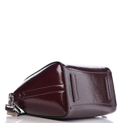 Givenchy Crinkled Patent Calfskin Small Antigona Aubergine 5 of 12