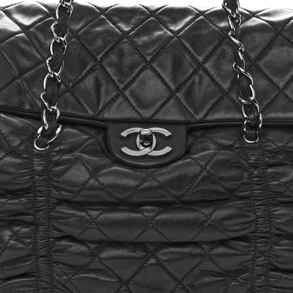 Chanel Lambskin Quilted Sharpei Flap Black 8 of 12