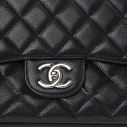 Chanel Caviar Quilted Maxi Double Flap Black 7 of 13