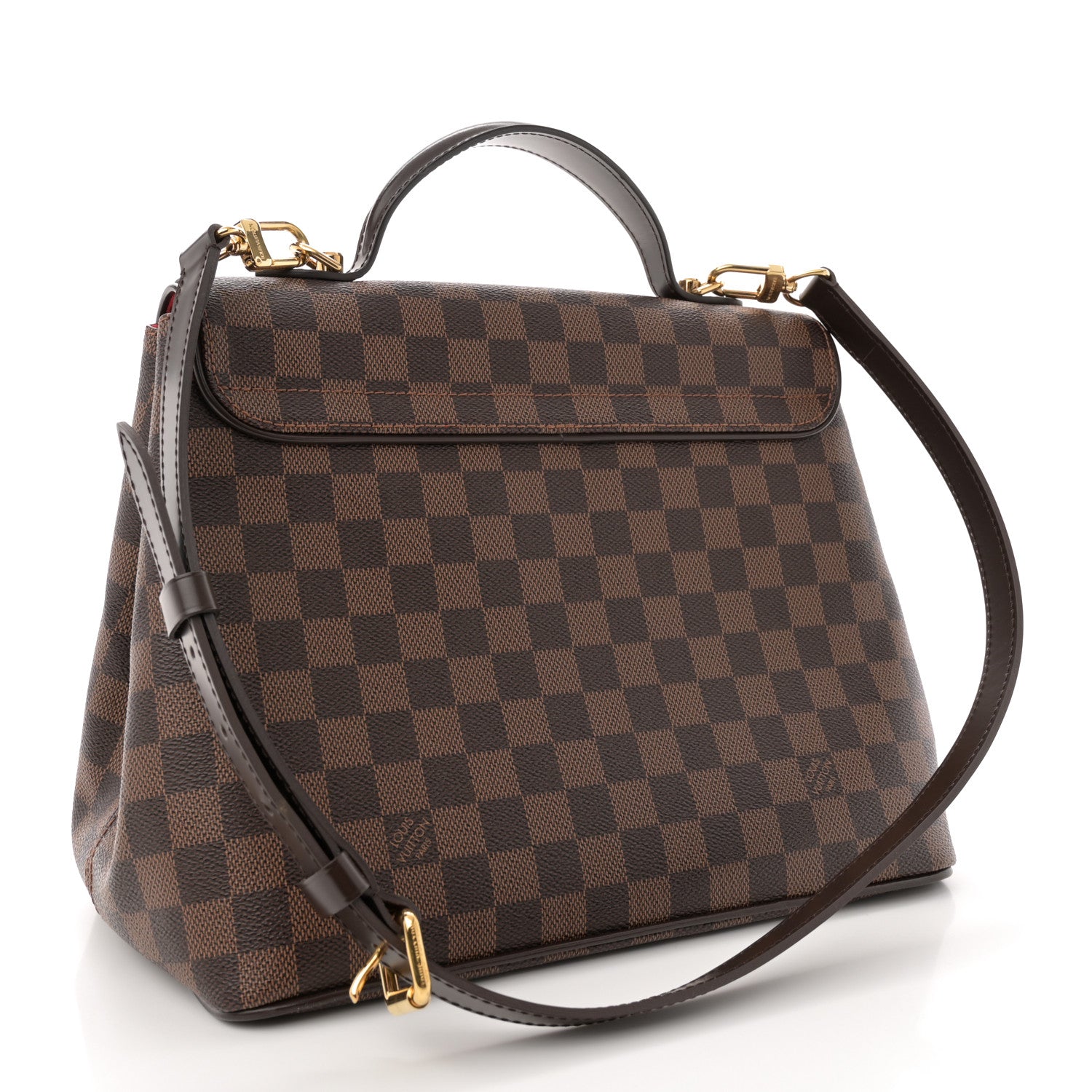 Louis Vuitton Damier Ebene Bergamo MM 3 of 10
