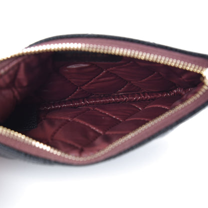 Chanel Caviar Quilted Small Cosmetic Case Black 5 of 7