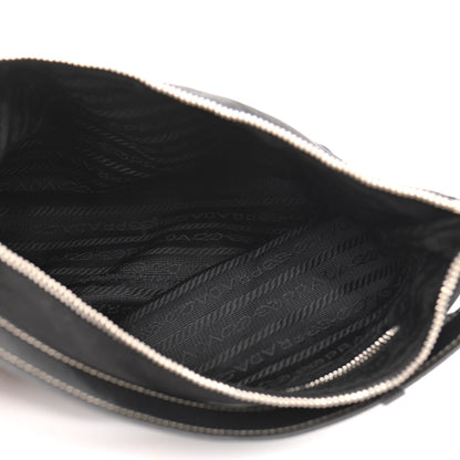 Prada Tessuto Nylon Shoulder Bag Black 5 of 11