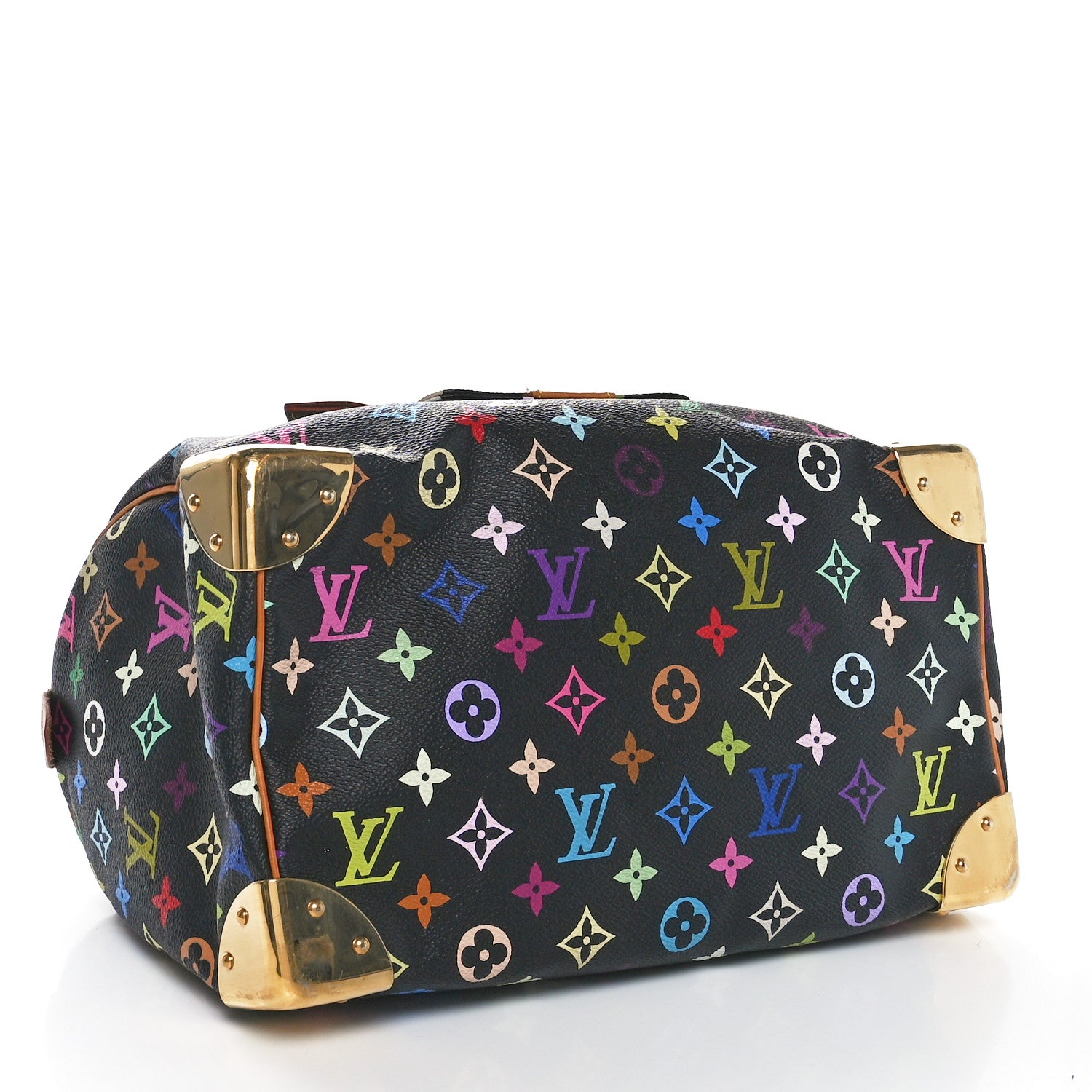 Louis Vuitton Monogram Multicolor Speedy 30 Black 4 of 9