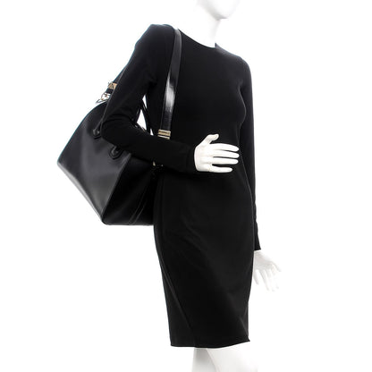 Givenchy Shiny Lord Calfskin Medium Antigona Black 2 of 13