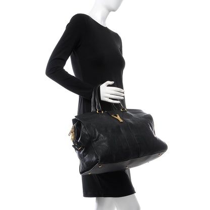 Saint Laurent Sheepskin Large Cabas ChYc Black 2 of 24