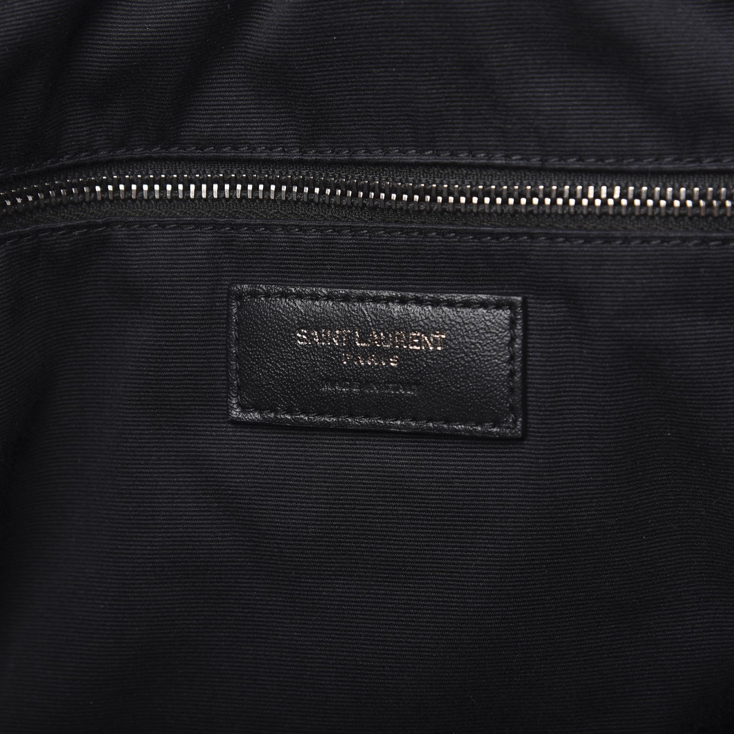 Saint Laurent Vintage Lambskin Chevron Monogram Medium Nolita Amaranto 6 of 12