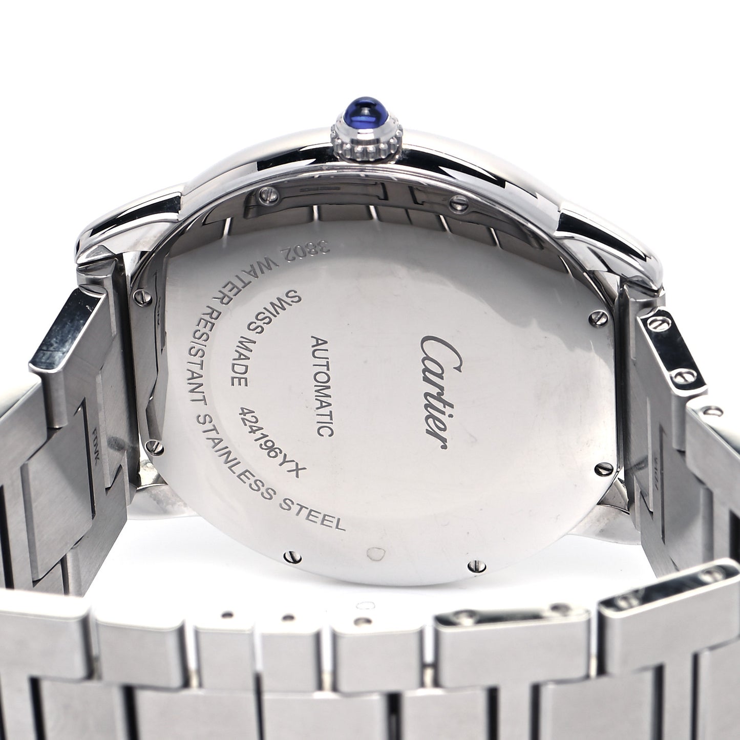 Stainless Steel 42mm Ronde Solo Automatic Watch Blue