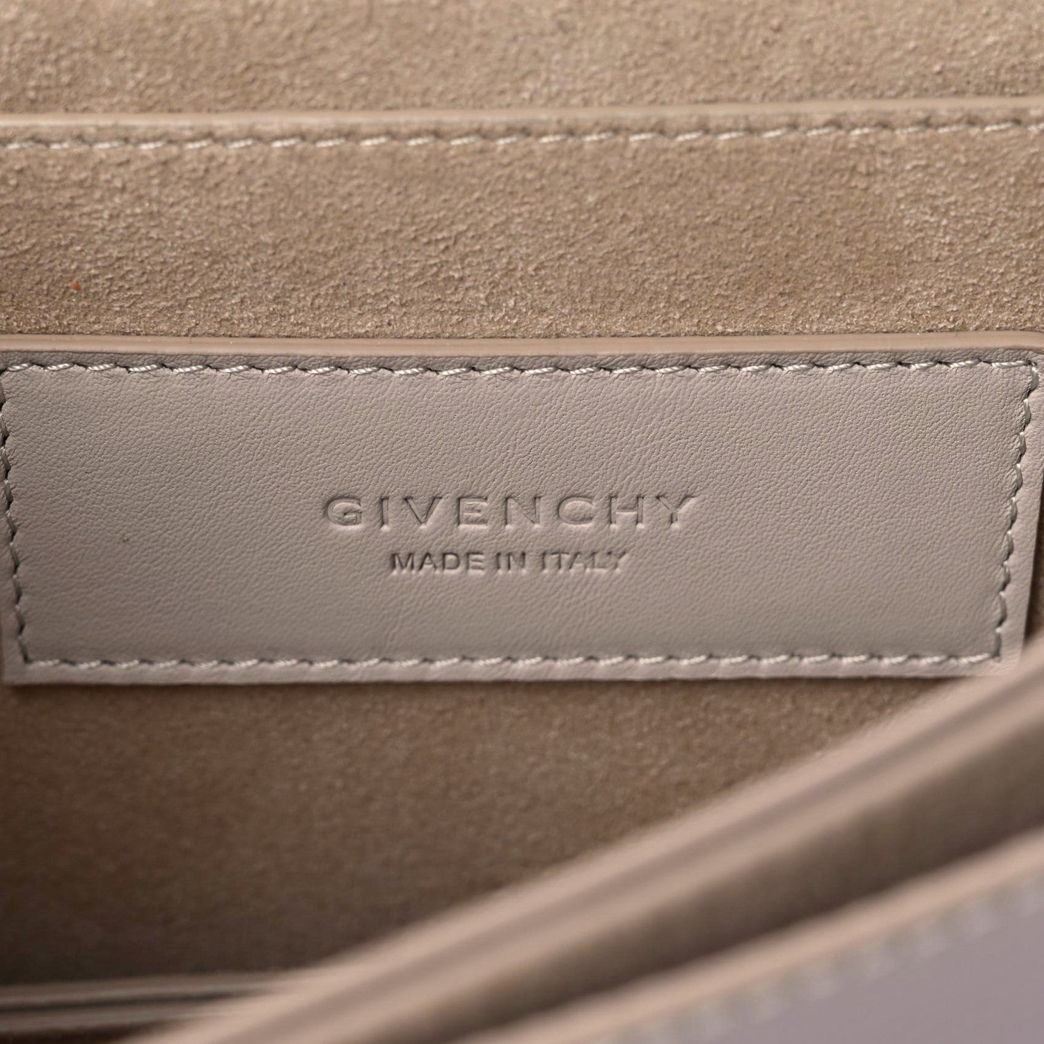 Givenchy Calfskin Medium Whip Top Handle Crossbody Natural 6 of 11