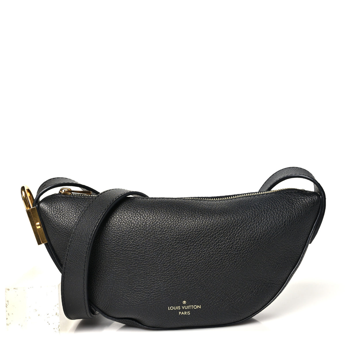 Smooth Calfskin Low Key Bumbag Black
