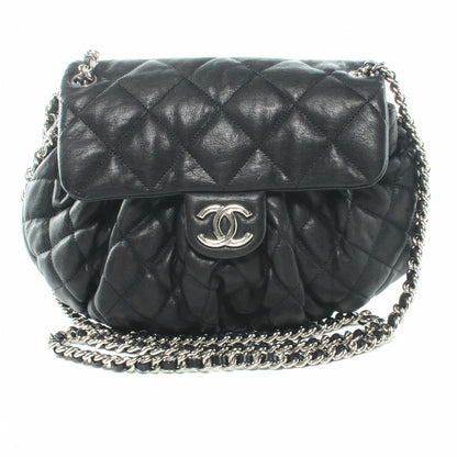 Chanel Washed Lambskin Chain Around Medium Messenger Bag Black 1 of 7