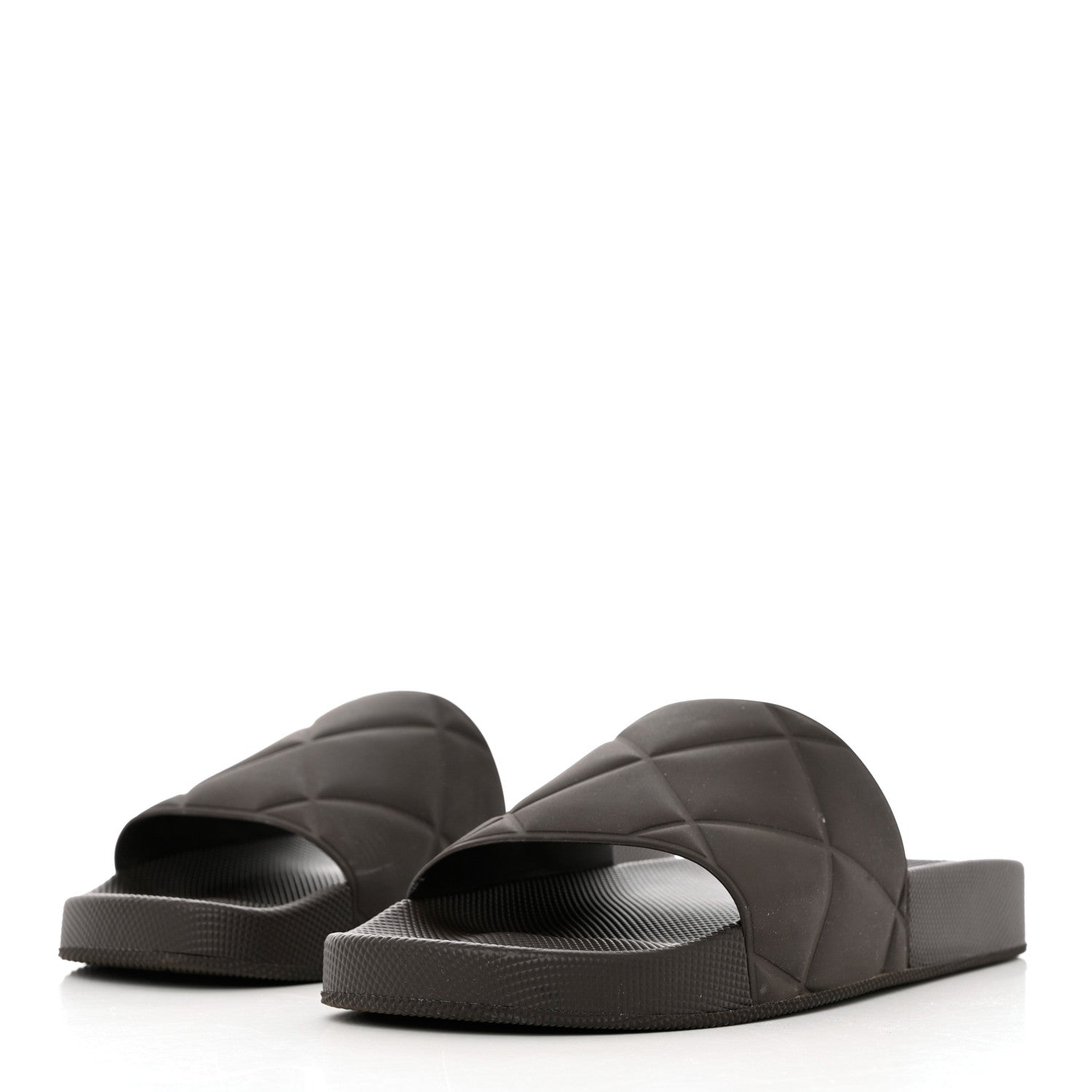 Bottega Veneta Rubber The Slider Sandals 37 Fondente 3 of 10