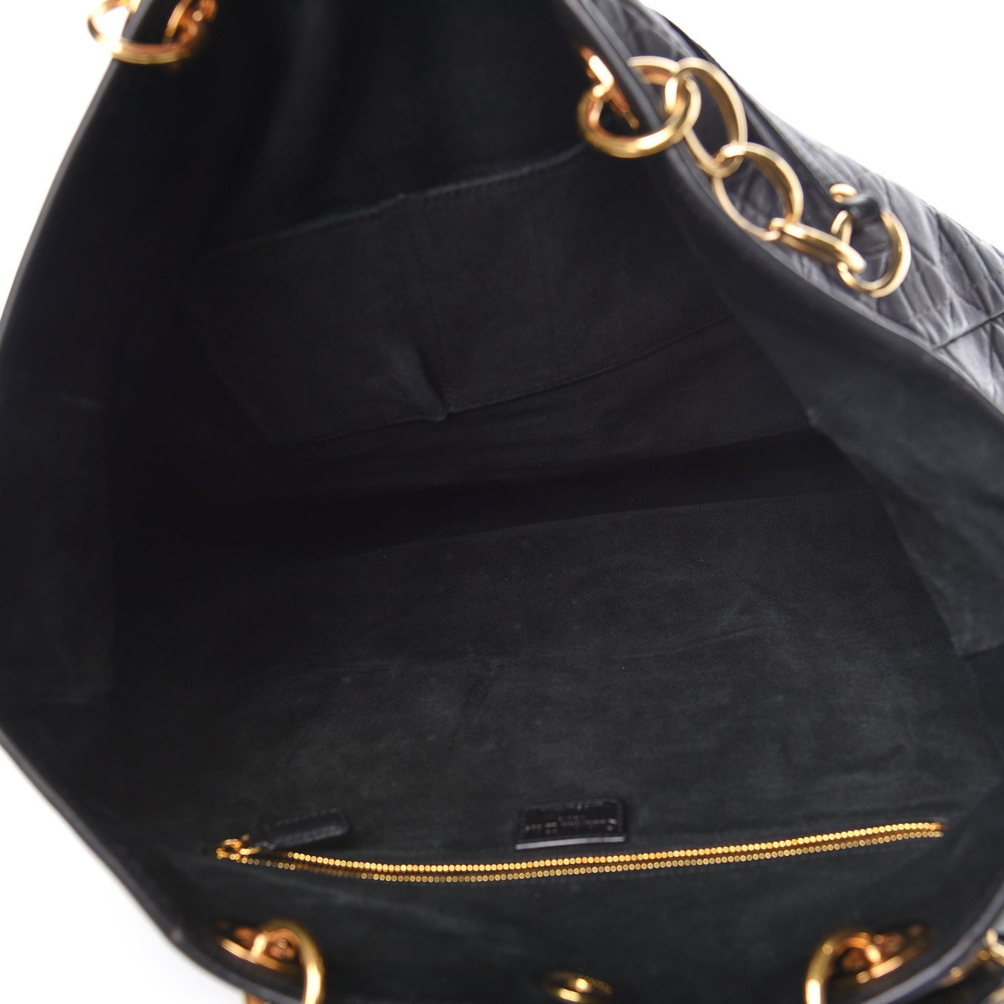 Lambskin Cannage Dior Soft Shopping Tote Black