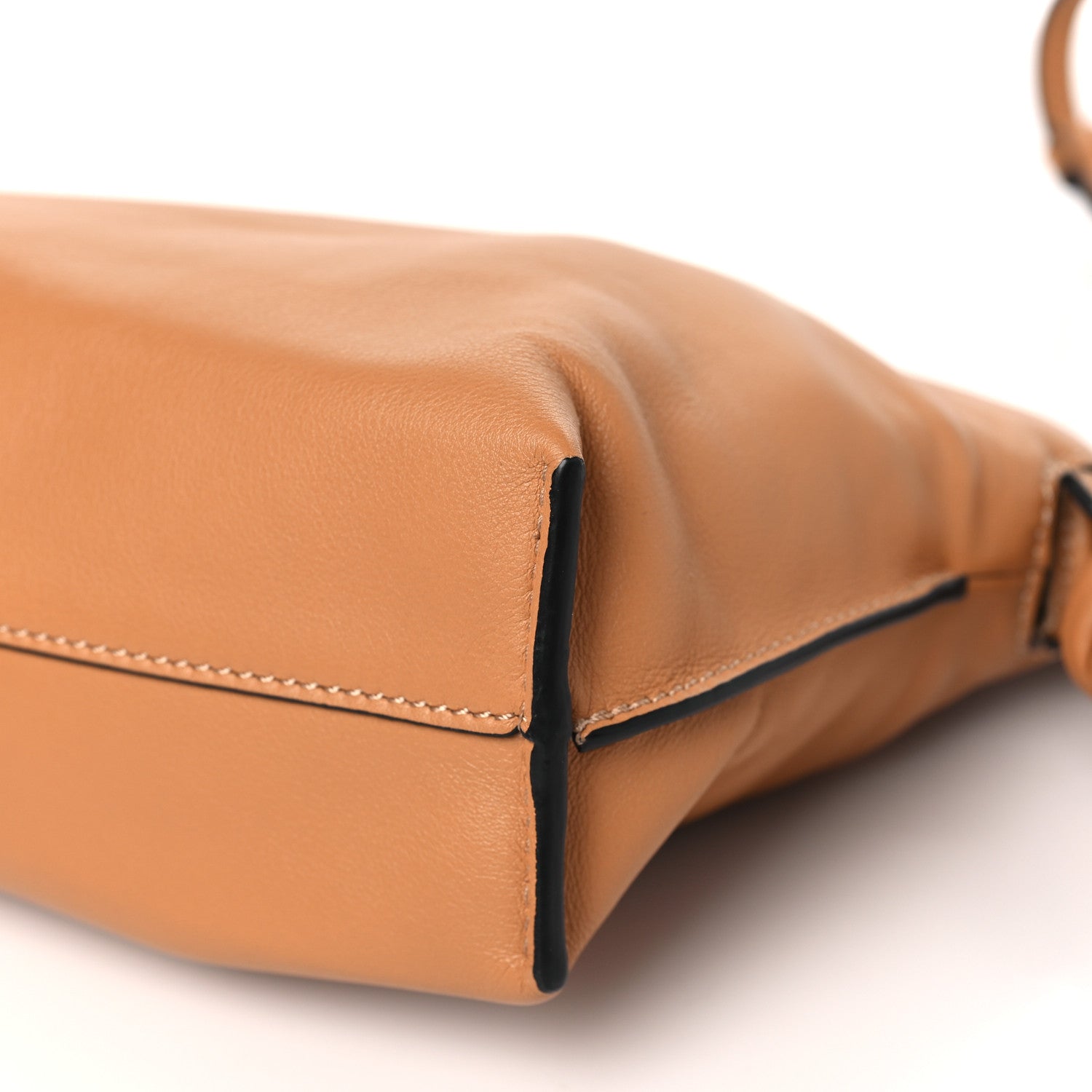 Loewe Calfskin Mini Flamenco Knot Clutch Warm Desert 10 of 10