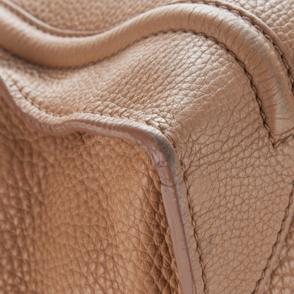 Celine Pebbled Calfskin Mini Luggage Camel 10 of 15