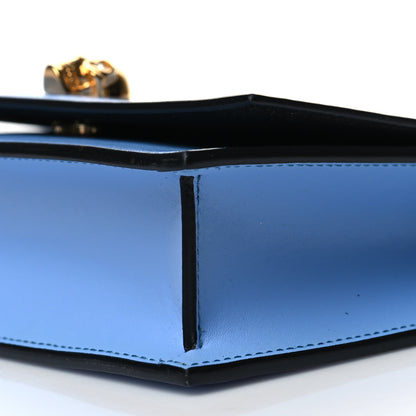 Alexander McQueen Calfskin Mini Skull Chain Crossbody Bag Blue 8 of 8