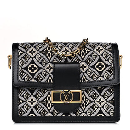 Louis Vuitton Jacquard Since 1854 Dauphine MM Grey 1 of 13