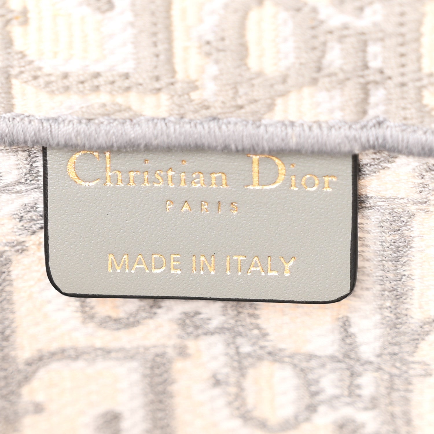 Christian Dior Oblique Medium Book Tote Grey 6 of 11