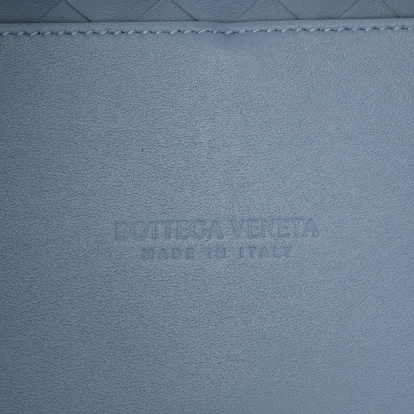 Nappa Intrecciato Small Andiamo Shoulder Bag Ice