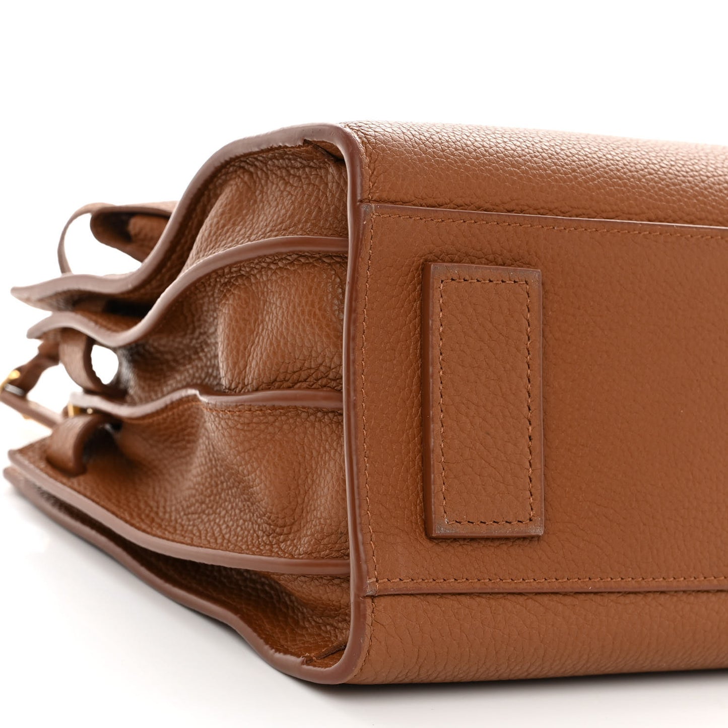 Grained Calfskin Baby Sac De Jour Supple Canyon