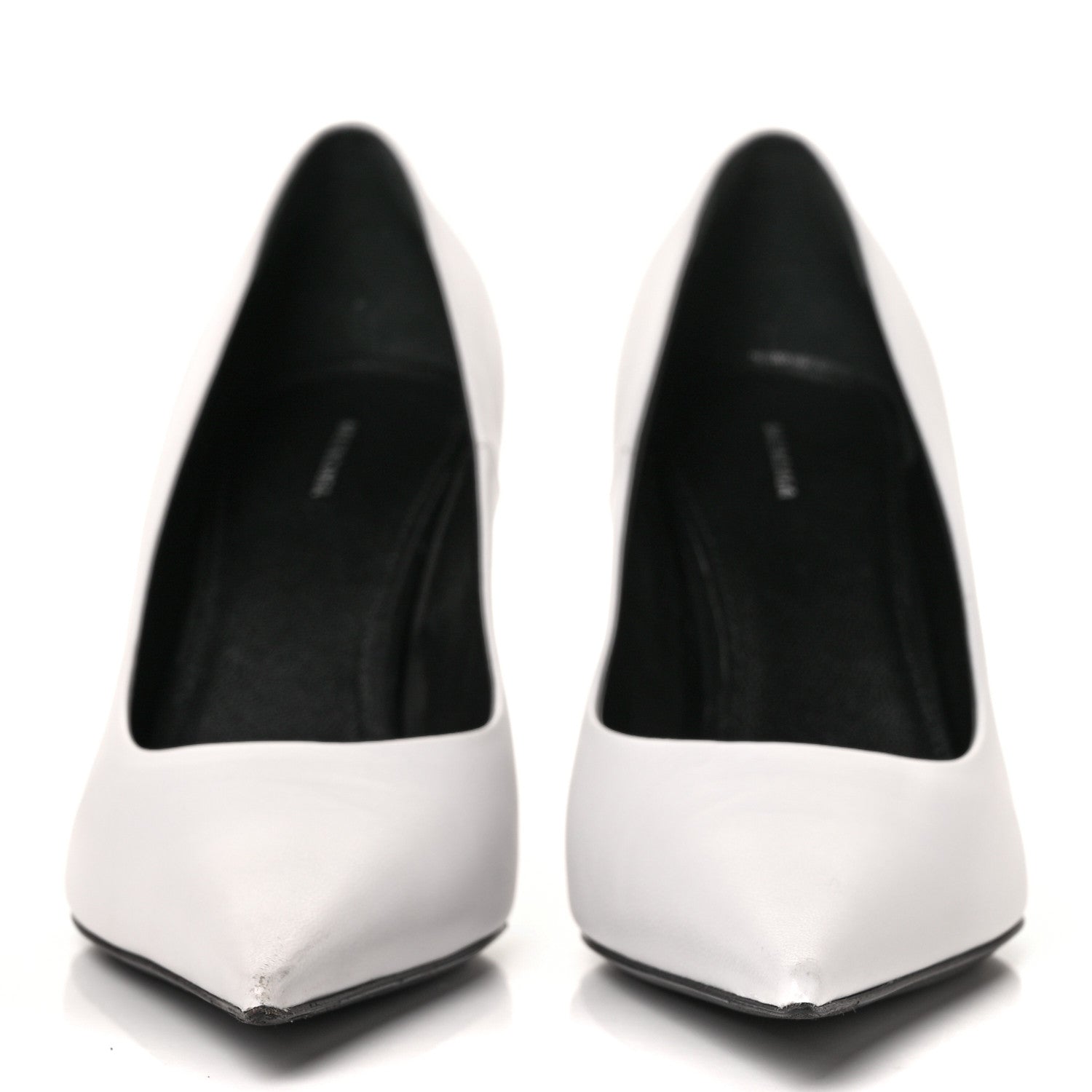 Balenciaga Soft Nappa Square Knife 80mm Pumps 39 White 2 of 8