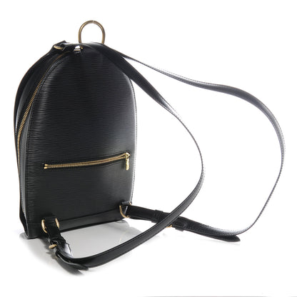 Louis Vuitton Epi Mabillon Backpack Black 3 of 8