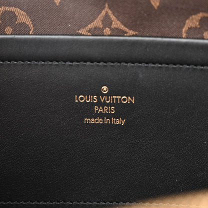 Louis Vuitton Calfskin Monogram Embossed Utility Crossbody Black 9 of 12