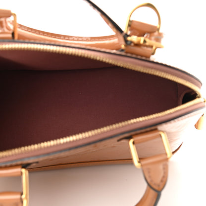 Louis Vuitton Vernis Alma BB Rose Velours 5 of 10